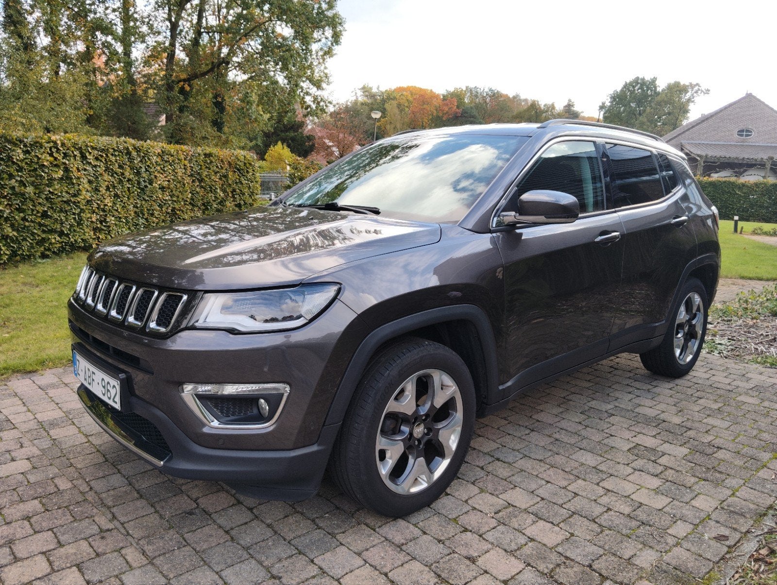 Jeep Compass   #benzine #euro 6 met GARANTIE, Auto's, Leder en Stof, Compass, Handgeschakeld, 5 deurs