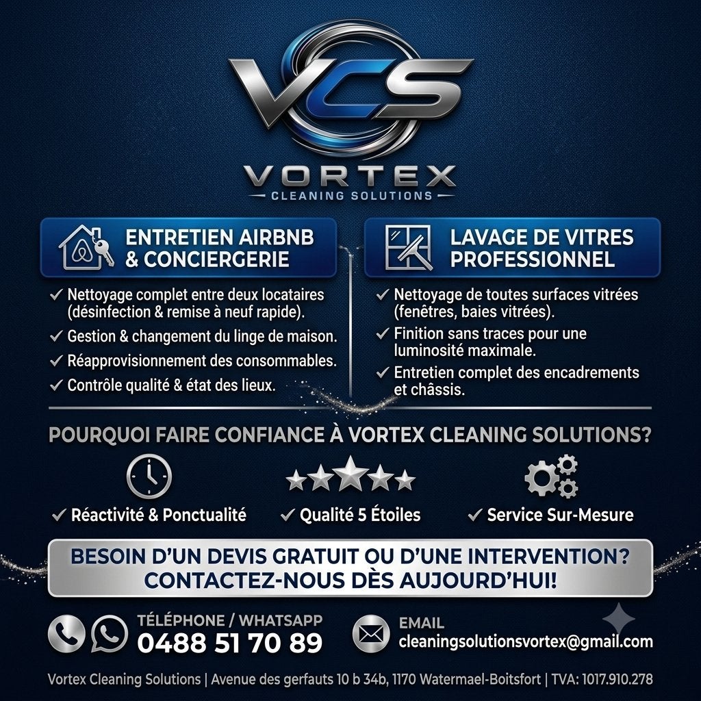 Nettoyage airbnb & lavage de vitres, Offres d'emploi