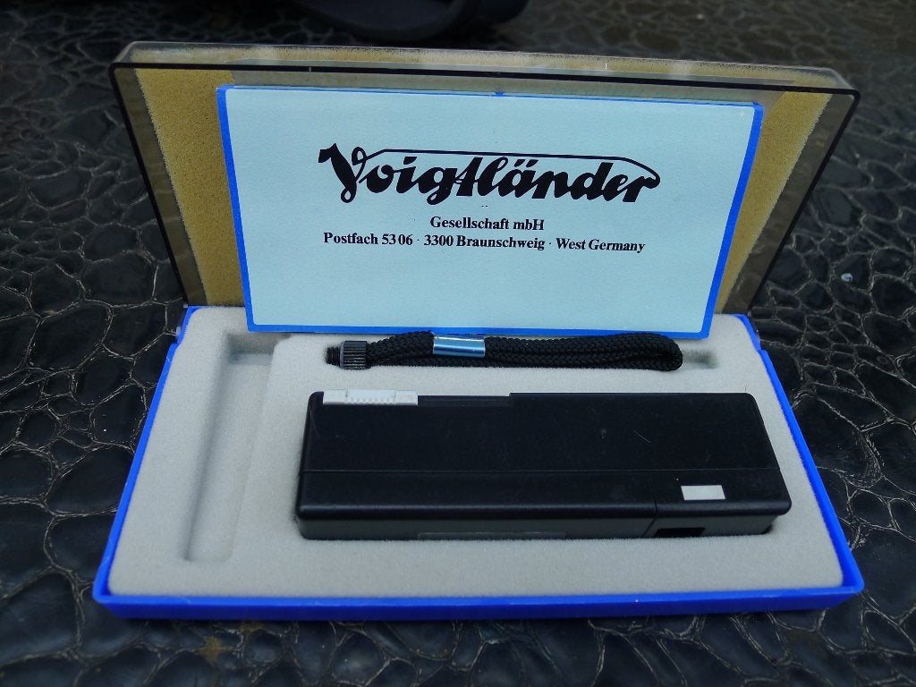 VOIGTLANDER VITORET 100 zakcamera, Audio, Tv en Foto, Ophalen of Verzenden, Camera