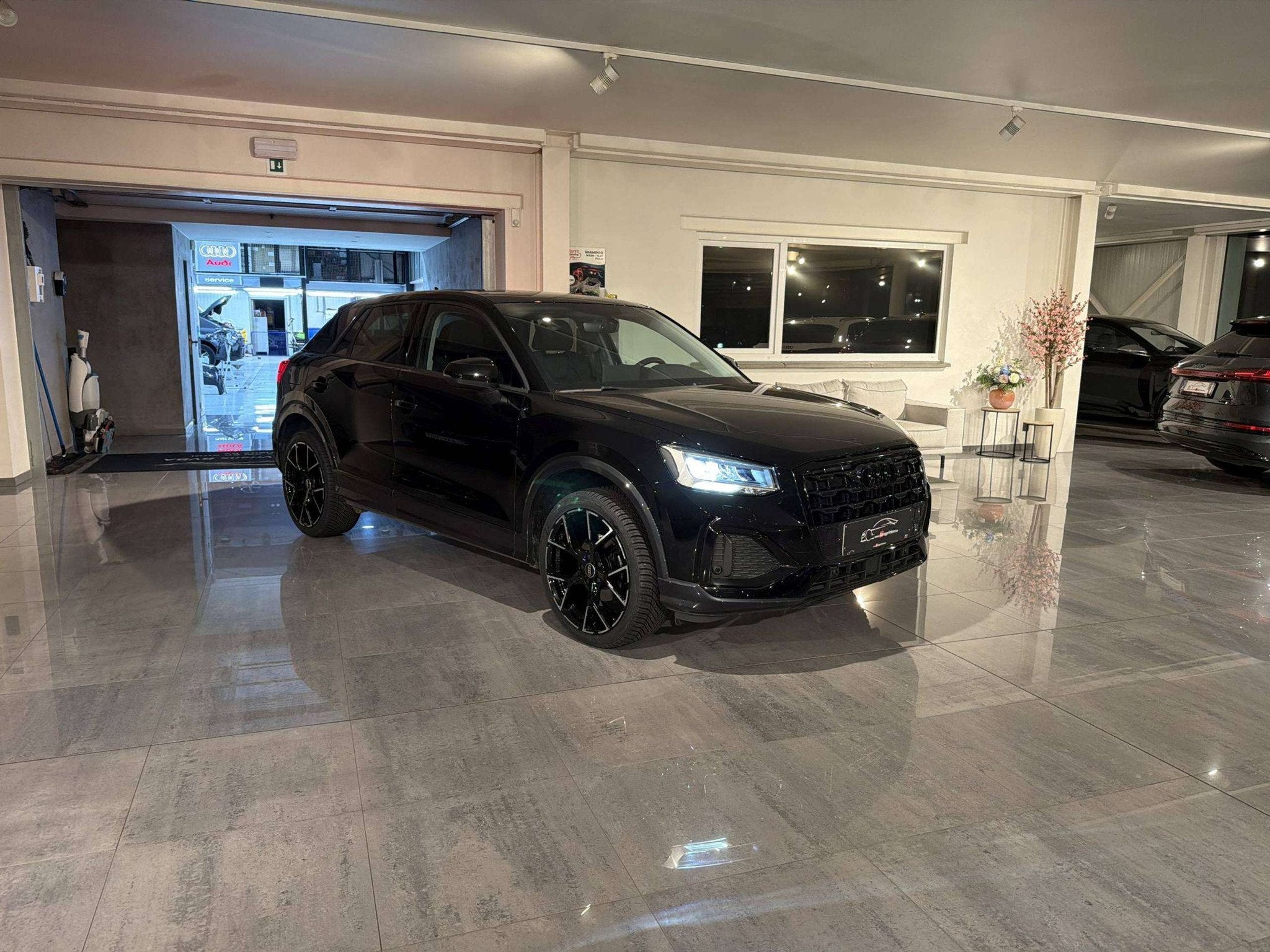 Audi Q2 35TFSI 150PK S-TRONIC * PANO * LEDER * S-LINE * NAVI, Autos, Cuir, 116 g/km, Achat, Noir