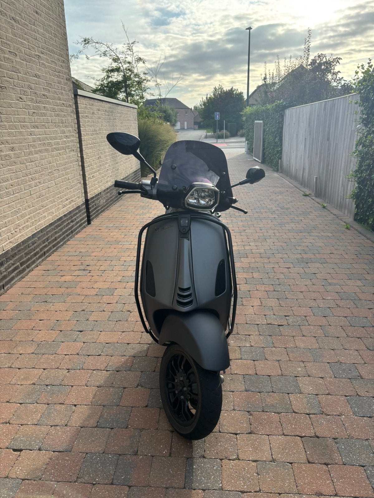Mat grijze vespa sprint s 50cc 2024, Ophalen, Vespa S, Benzine, 50 cc
