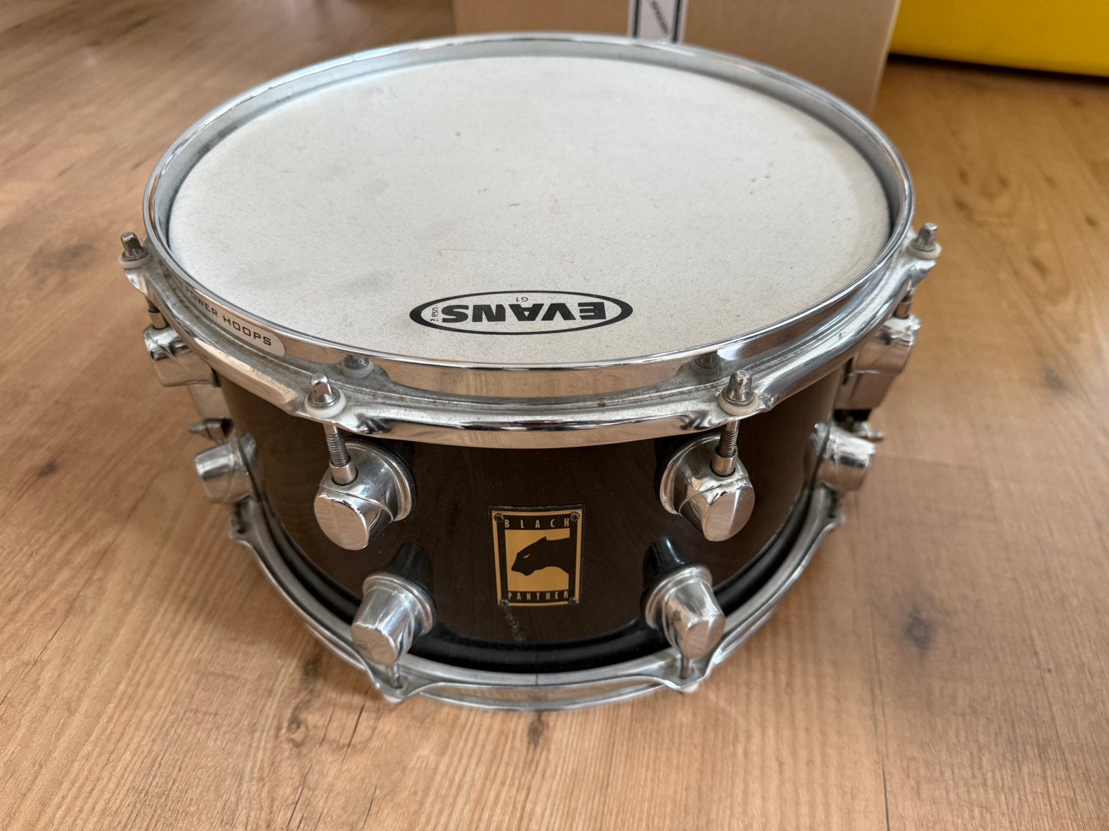 Black Panther snare 13”, Musique & Instruments, Percussions, Enlèvement ou Envoi, Comme neuf