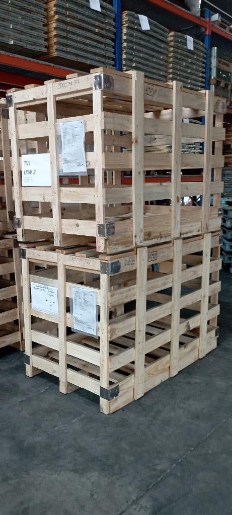 houten bakjes voor diverse, Moins de 3 m³, Enlèvement, Autres essences de bois, Bûches