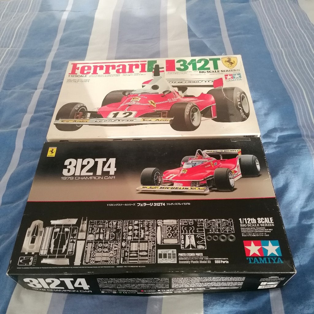 Lot de deux Ferrari Tamiya 1/12, Hobby & Loisirs créatifs, Modélisme | Voitures & Véhicules, Neuf, Voiture, Plus grand que 1:32
