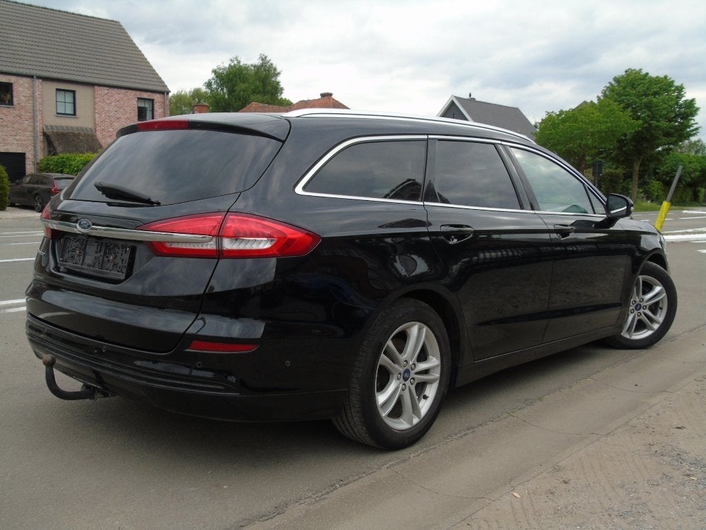 Ford Mondeo 2.0 TDCI ECOBlue *08/2019 *1e Eigen *AUTOMAAT, Autos, Cuir, Entreprise, Mondeo, Noir