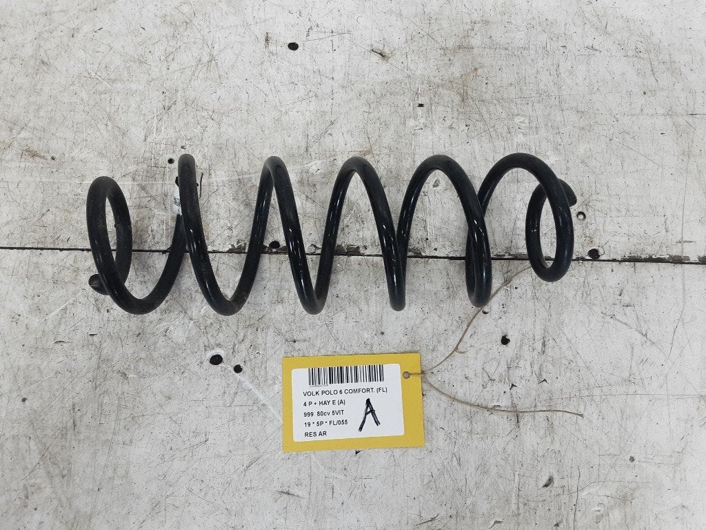 RESSORT DE SUSPENSION ARRIERE Polo VI (AW1) (2Q0511121CK), Volkswagen, Volkswagen AG, Utilisé, Kundenbetreuung@volkswagen.de