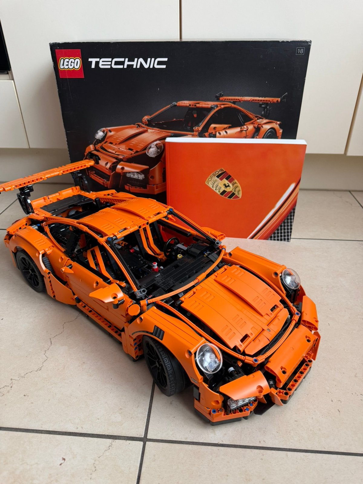 LEGO porsche gt3 ra, Kinderen en Baby's, Speelgoed | Duplo en Lego, Ophalen, Zo goed als nieuw, Lego