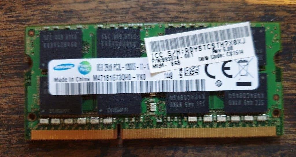RAM Samsung DDR3 pour PC portable, Informatique & Logiciels, Mémoire RAM, Enlèvement ou Envoi, 8 GB, DDR3, Comme neuf