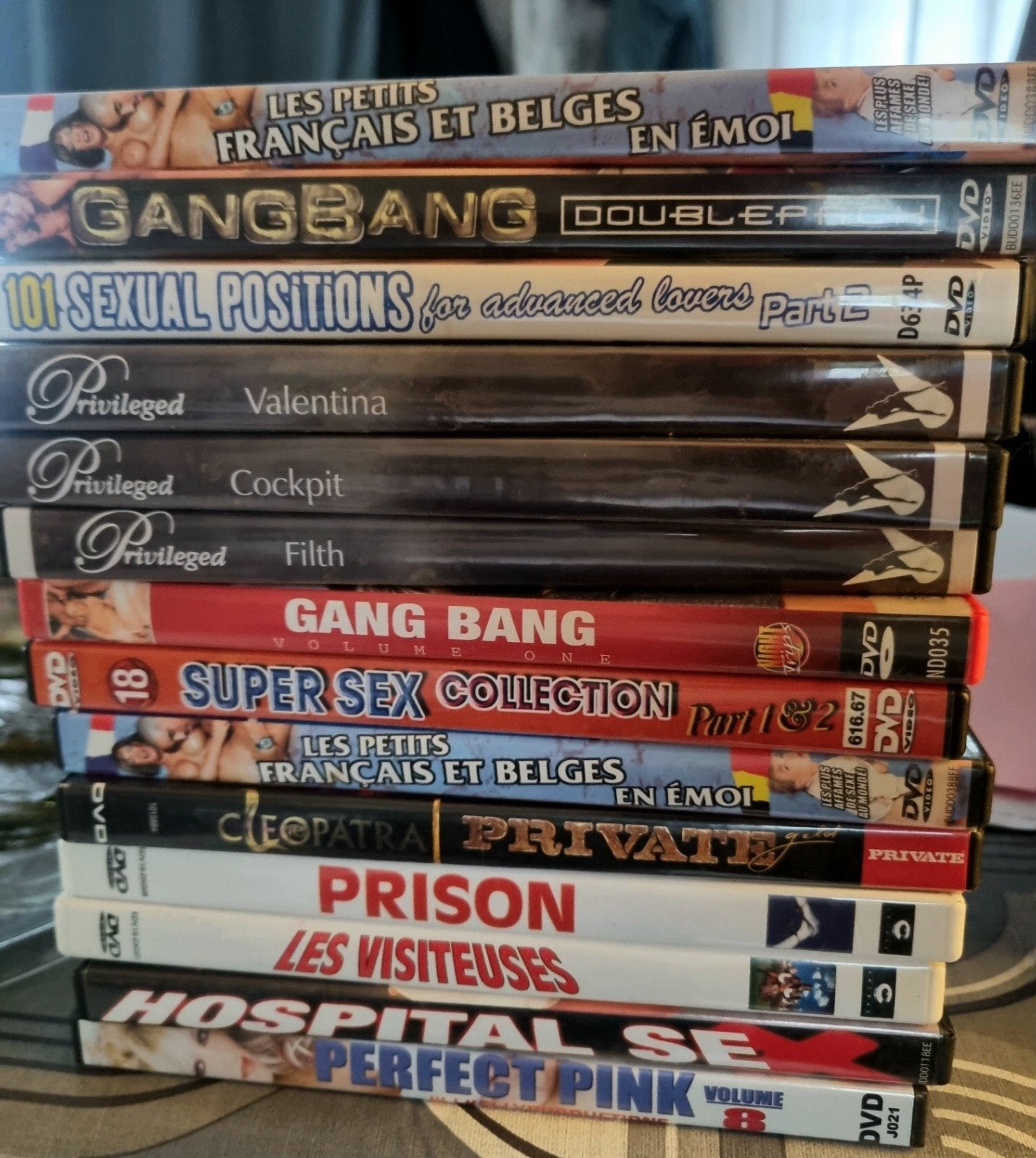 DVD Adulte films X, À partir de 18 ans, Anglais, Envoi, Utilisé