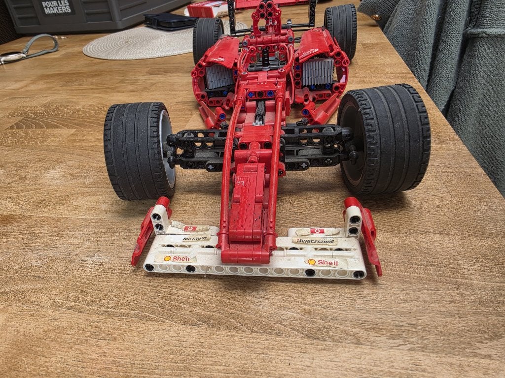 LEGO Racers 8386 - Ferrari F1 Racer 1:10 (100% Compleet, Hobby en Vrije tijd, Gebruikt, 1:50 of kleiner, Auto, Ophalen