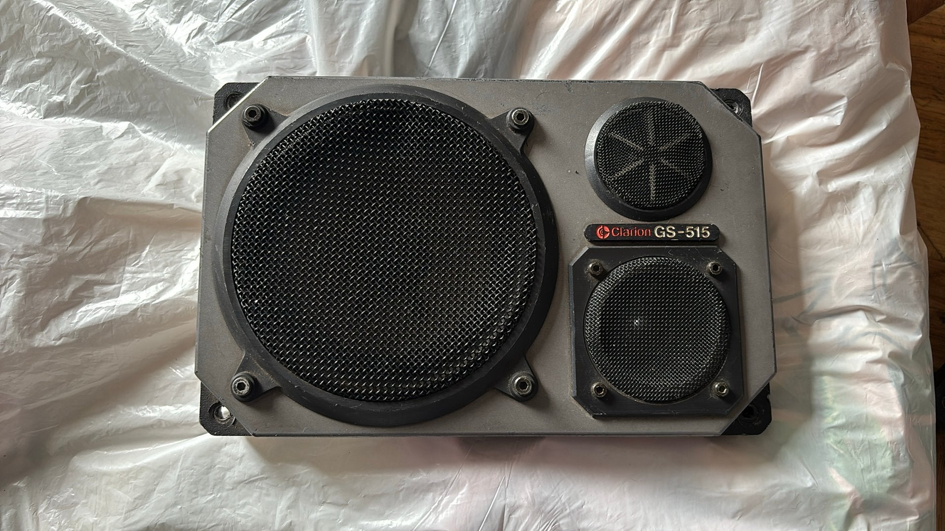 Paire de baffles de voiture vintage Clarion GS-515, Autos : Divers, Enlèvement ou Envoi, Utilisé