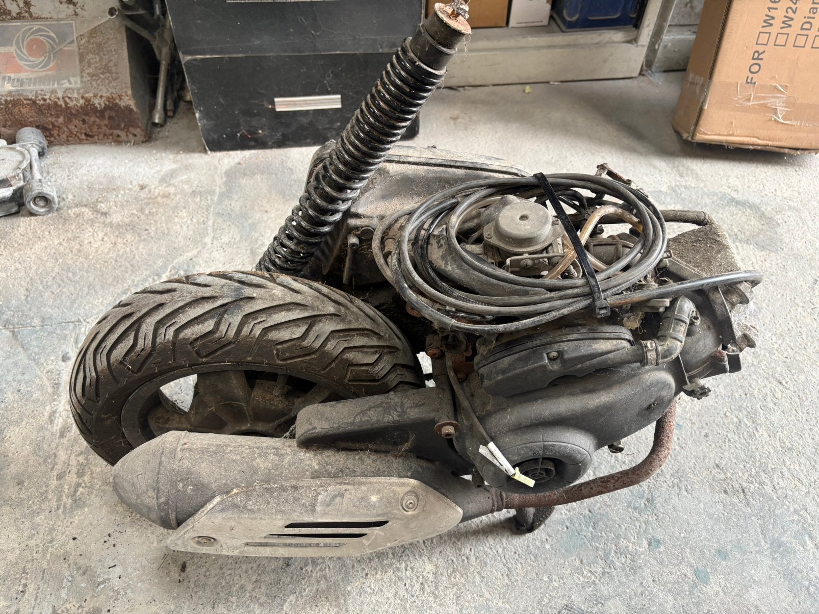 Motorblok Piaggio Vespa Sprint 2010 - 2015., Vélos & Vélomoteurs, Enlèvement, Comme neuf