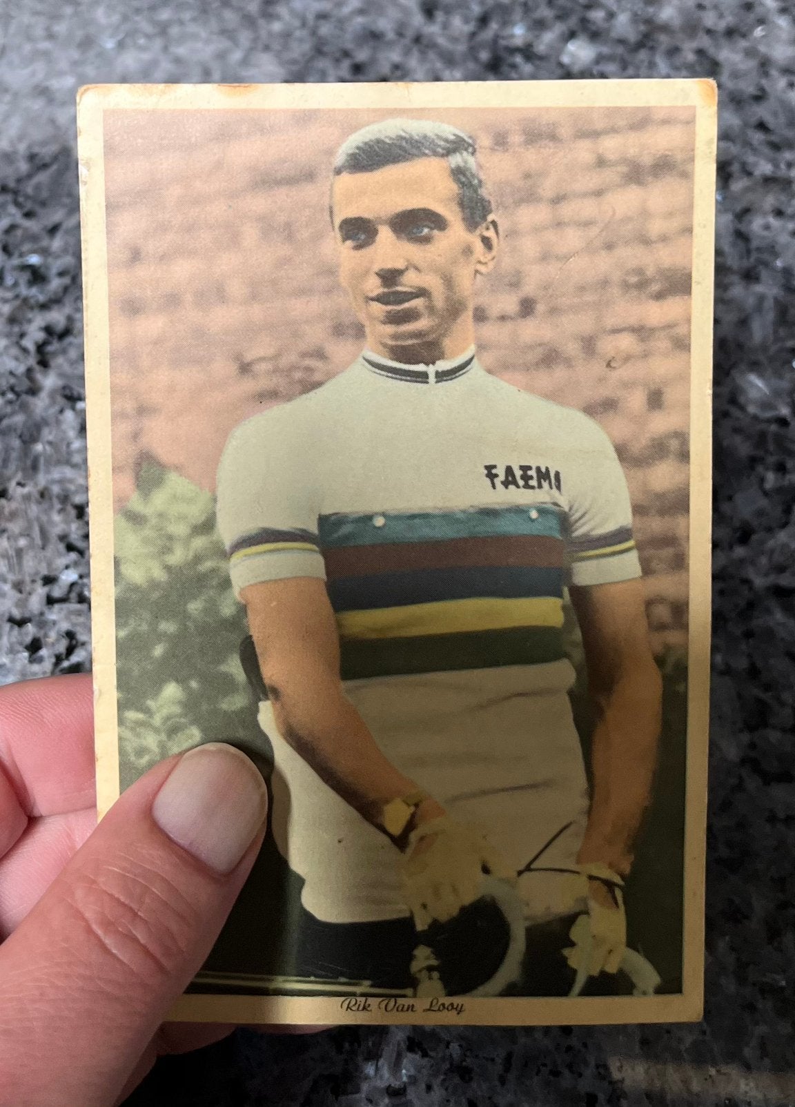 Le cycliste Rik Van Looy, champion du monde, Enlèvement, Utilisé