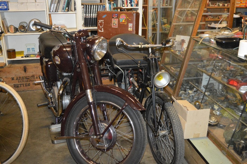 triumph-ariel-bsa-norton-ajs-villiers-jawa-rudge-dkw-adler-, Ophalen of Verzenden, Gebruikt