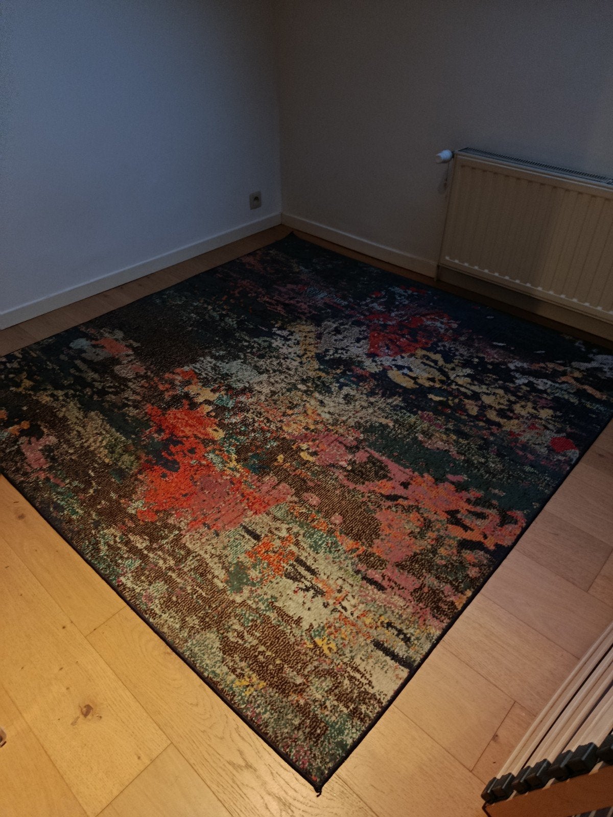 Tapis carré abstrait Feel Good Rugs 200x200 cm - Multicolore, Maison & Meubles, Enlèvement, Vert, Carré