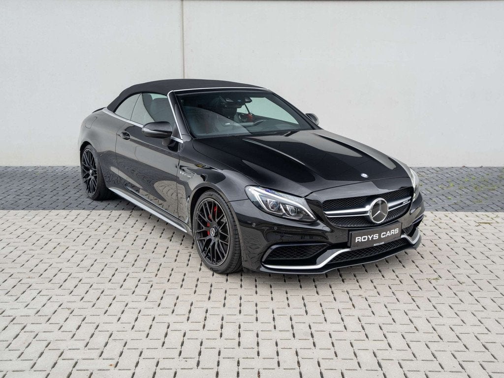 Mercedes-Benz C-Klasse 63 AMG Cabriolet C 63 S AMG -CARBON/B, Auto's, Mercedes-Benz, Automaat, 4 zetels, Achterwielaandrijving