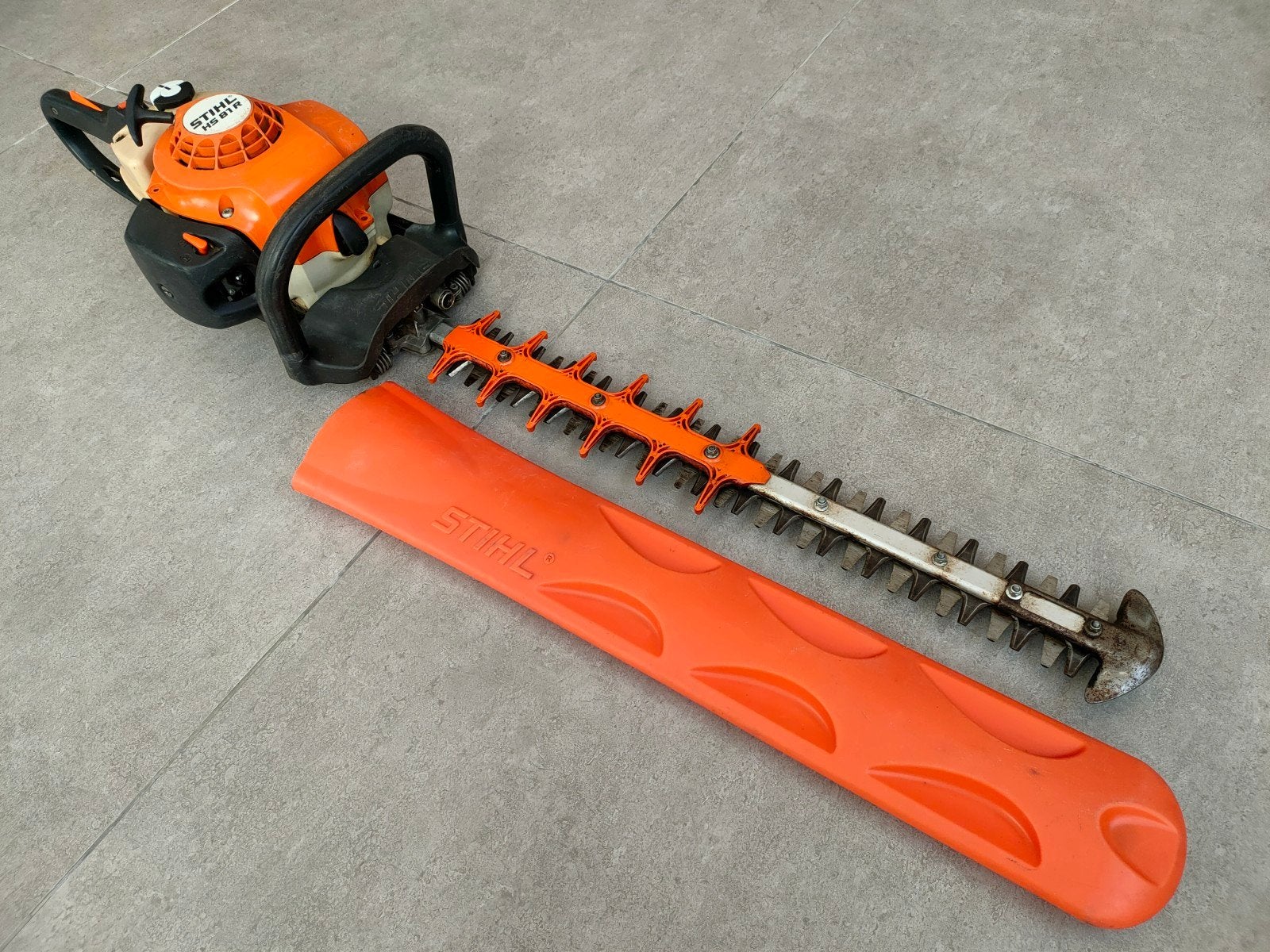 Professionele Stihl HS 81R heggenschaar. In perfecte staat., Tuin en Terras, Ophalen, Zo goed als nieuw