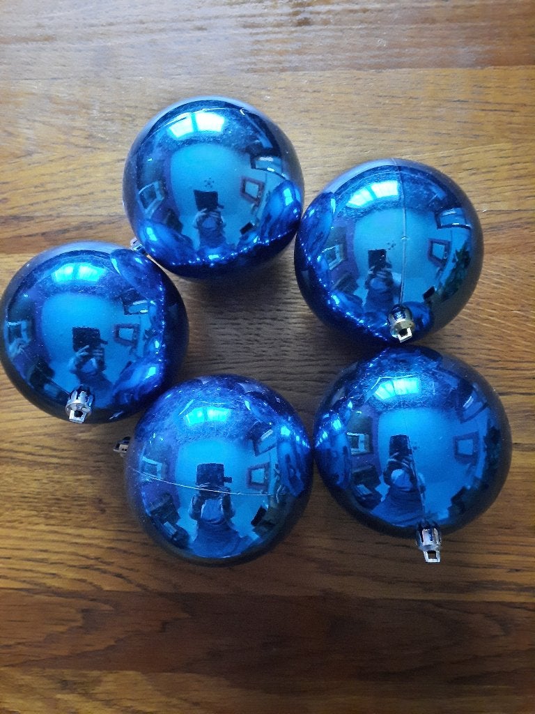 Lot de 5 boules de Noël, Enlèvement ou Envoi, Neuf