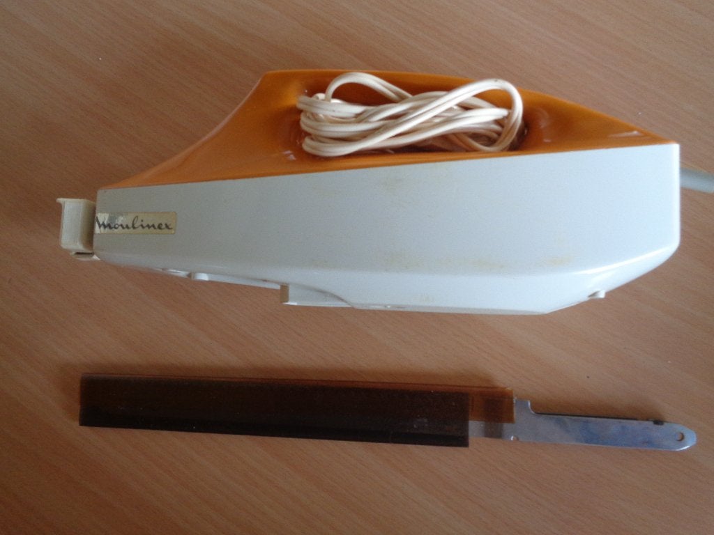 couteau électrique, Enlèvement, Utilisé