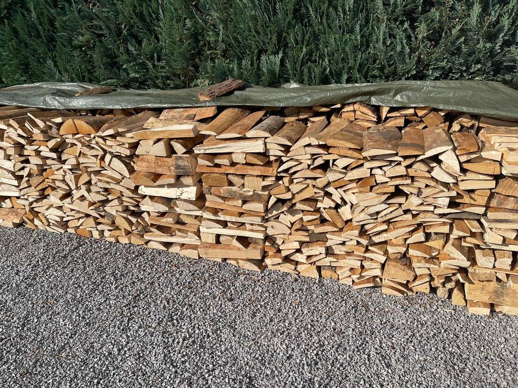 Bois de chauffage chêne/hêtre fendus-prêt à brûler, Enlèvement, Chêne