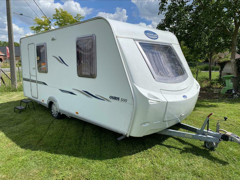 Caravalair Osiris 500 (2007) – Zeer goed onderhouden, Caravans en Kamperen, Caravans, Omvormbare zithoek, Rondzit, Particulier