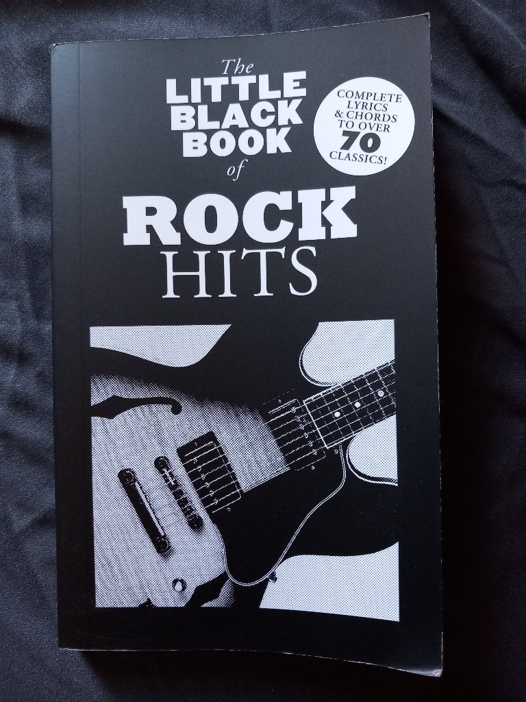 The little black book of rock hits - accords guitare, Enlèvement ou Envoi, Comme neuf, Instrument