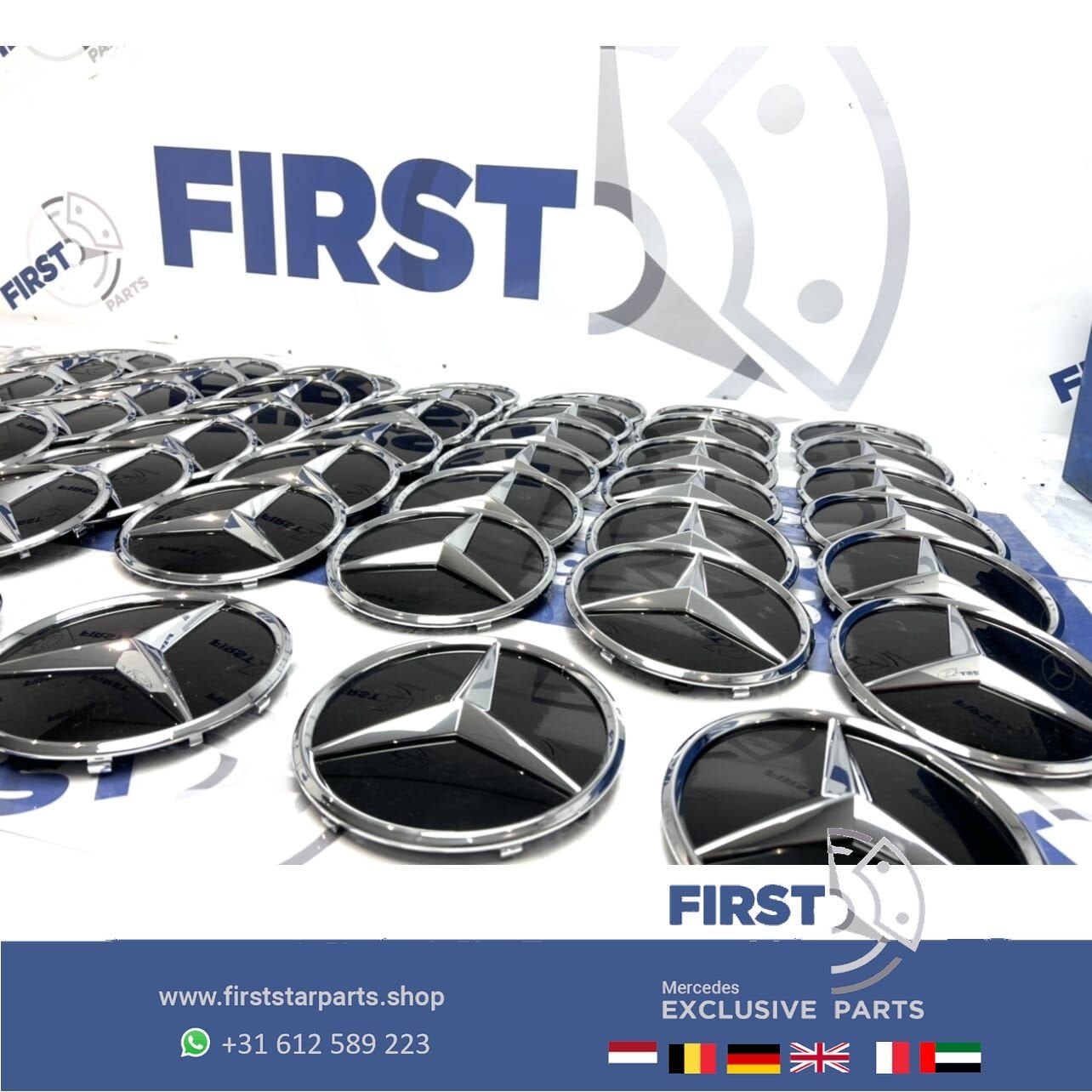 Mercedes STER EMBLEEM W177 W247 W118 H247 FACELIFT W205 W253, Gebruikt, -, Ophalen of Verzenden, -