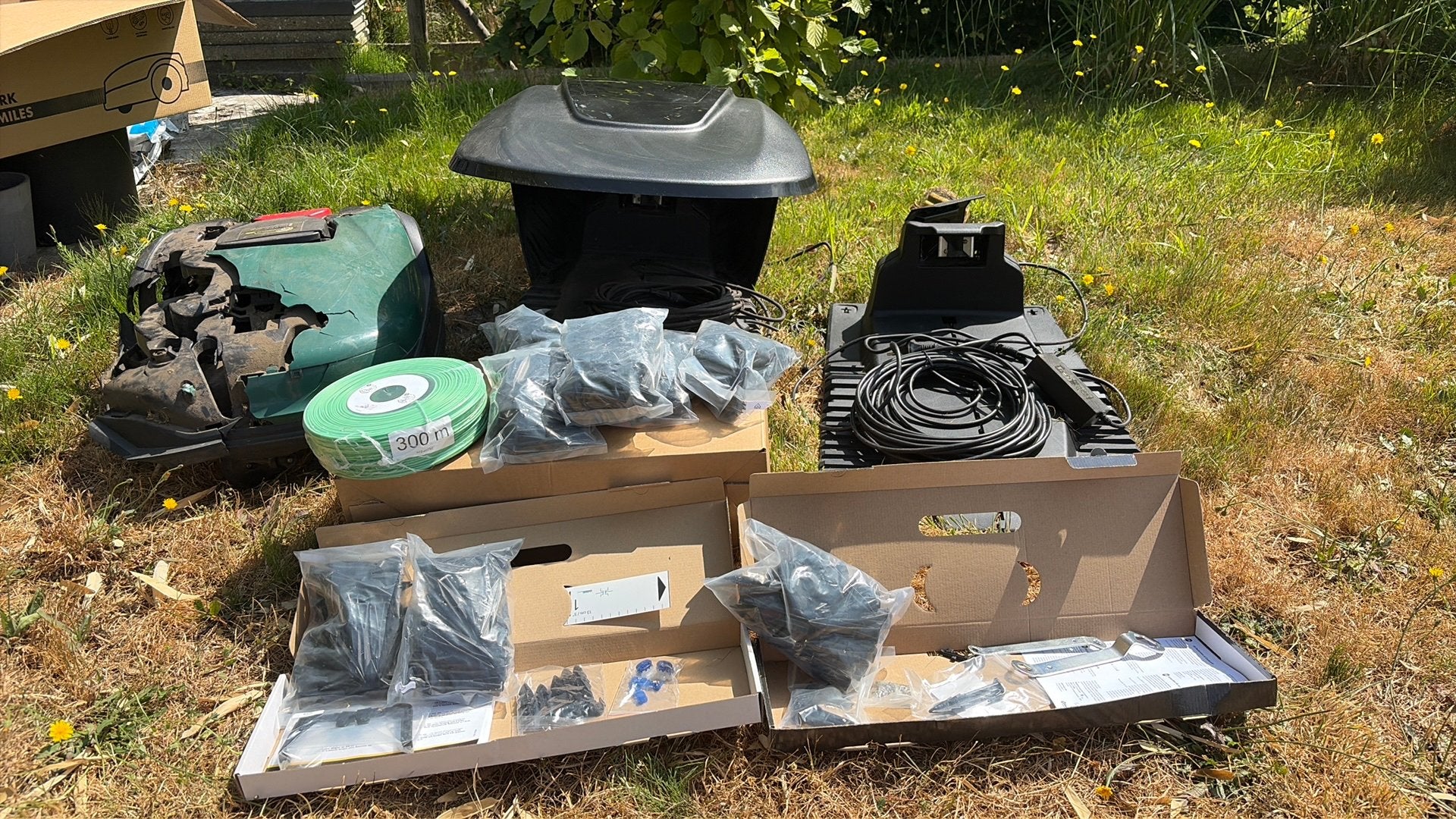 Robomow onderdelen, Jardin & Terrasse, Tondeuses robotisées, Enlèvement, Utilisé