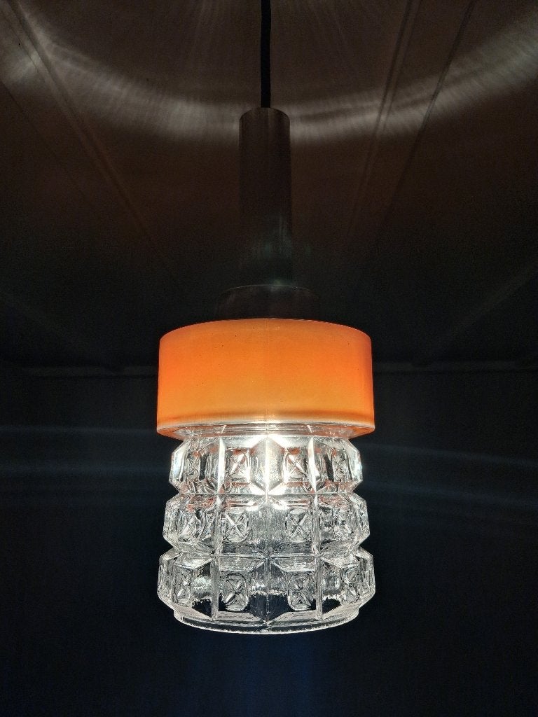Vintage Space Age Hanglamp, Jaren 60 - 70, Ophalen, Gebruikt, Vintage, Hanglamp