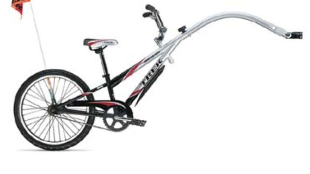 Tandem Vélo suiveur Trailer Bike Trek Enfant 3 à 8 ans, Enlèvement, Vitesses