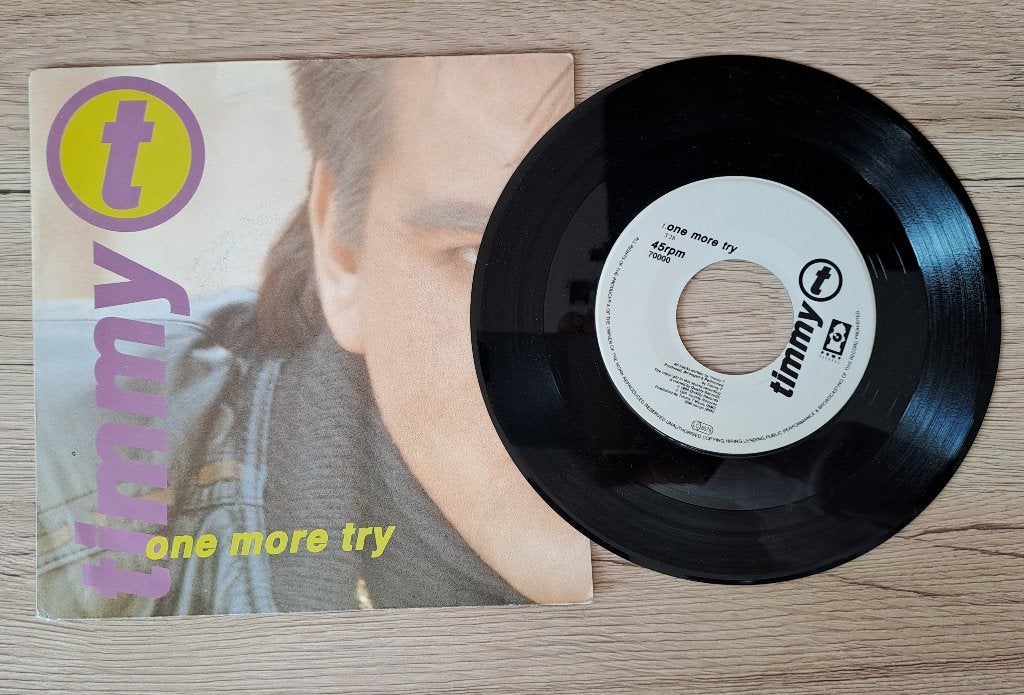 Timmy T - One More Try, Gebruikt, Originele persing, 7 inch, Ophalen of Verzenden