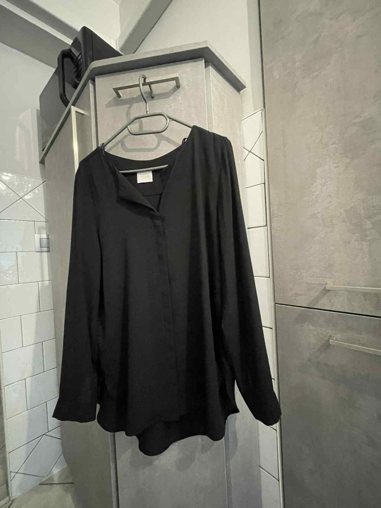 NEW VILA ZWART SHIRT M, Vila, Ophalen of Verzenden, Nieuw, Zwart