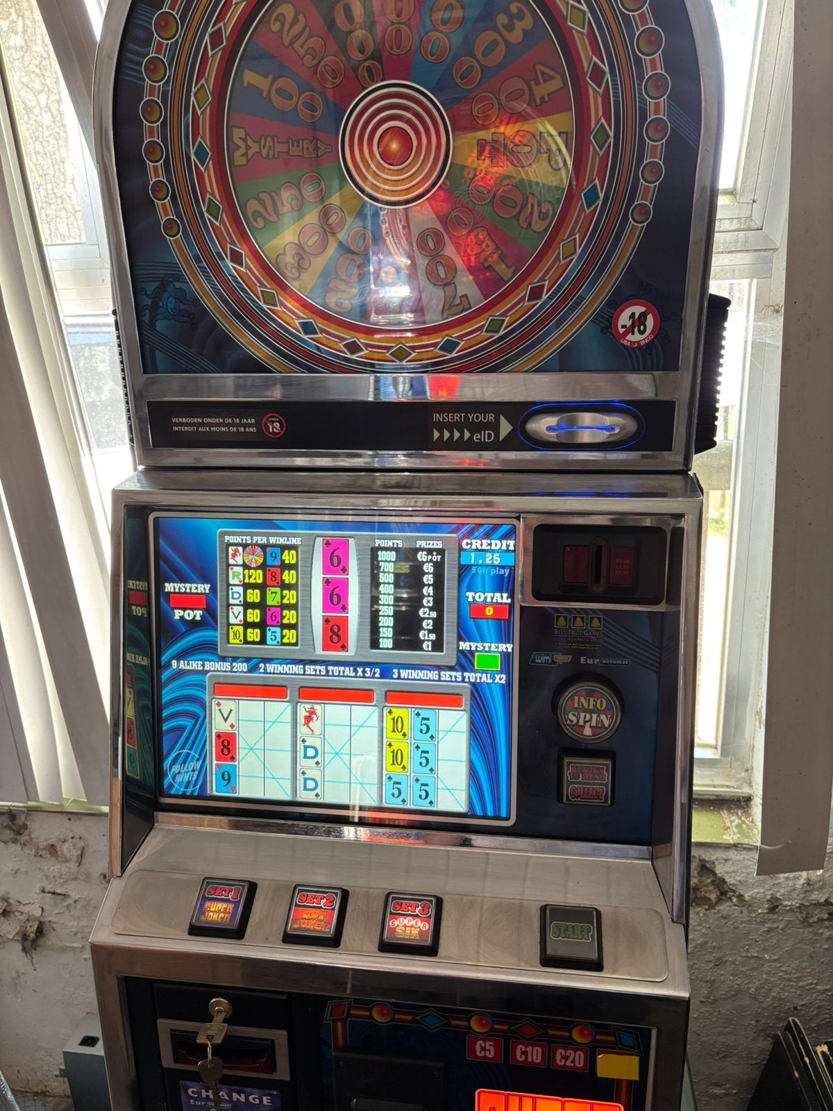 Super joker MK3, Verzamelen, Automaten | Gokkasten en Fruitautomaten, Euro, Ophalen, Zo goed als nieuw