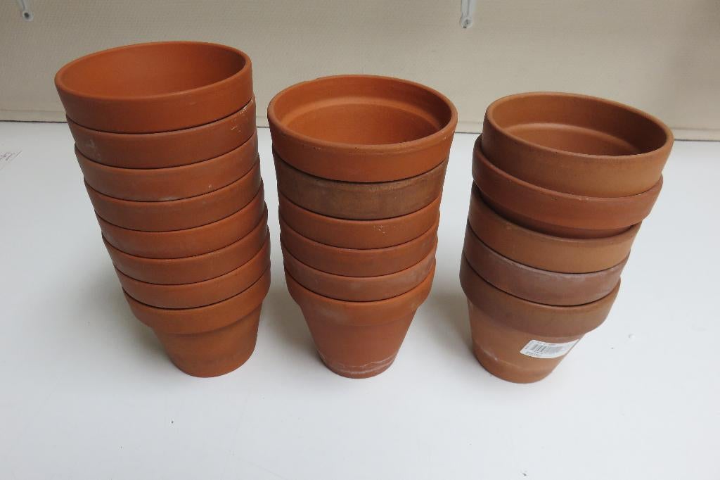 Pots de fleurs, Moins de 25 cm, Rond, Comme neuf, Enlèvement
