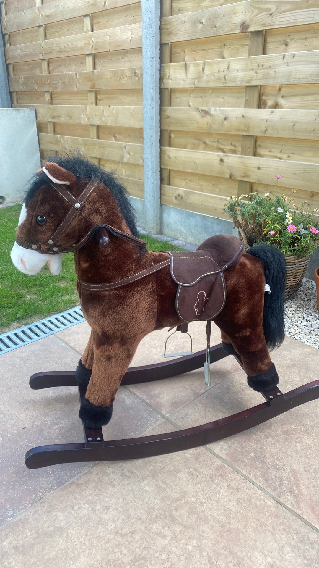 Schommelpaard met beweging en geluid, Kinderen en Baby's, Ophalen, Nieuw