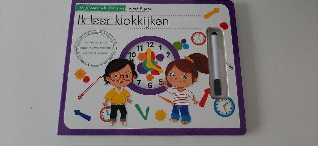 Boekje ik leer klokkijken 6-8 jaar, Kinderen en Baby's, Ophalen, Ontdekken