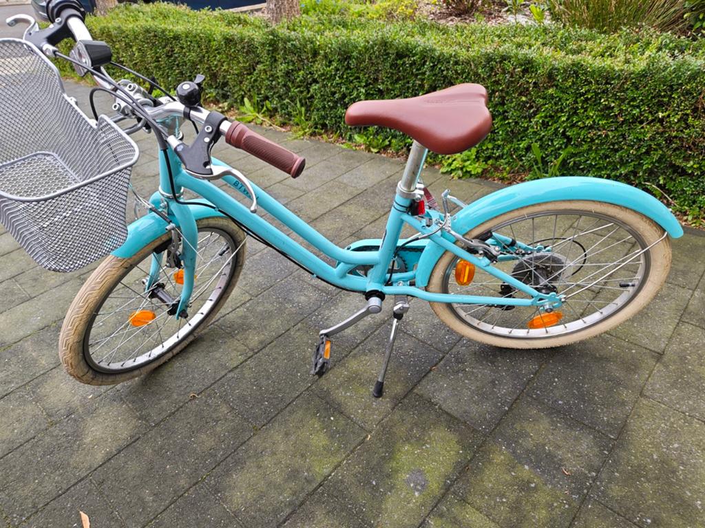 Meisjesfiets Btwin 20 inch, Fietsen en Brommers, Fietsen | Meisjes, Ophalen, 20 inch, Versnellingen