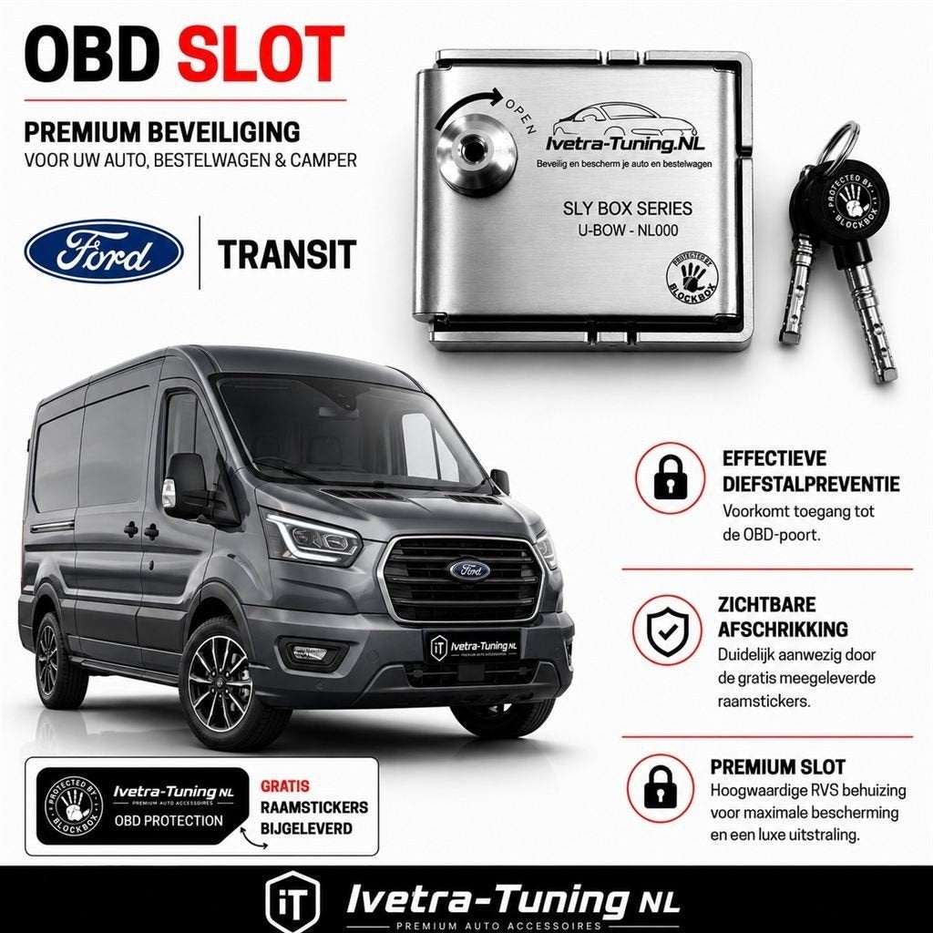 OBD Slot Ford Transit | OBD Beveiliging Ford | OBD Lock, Envoi, Neuf