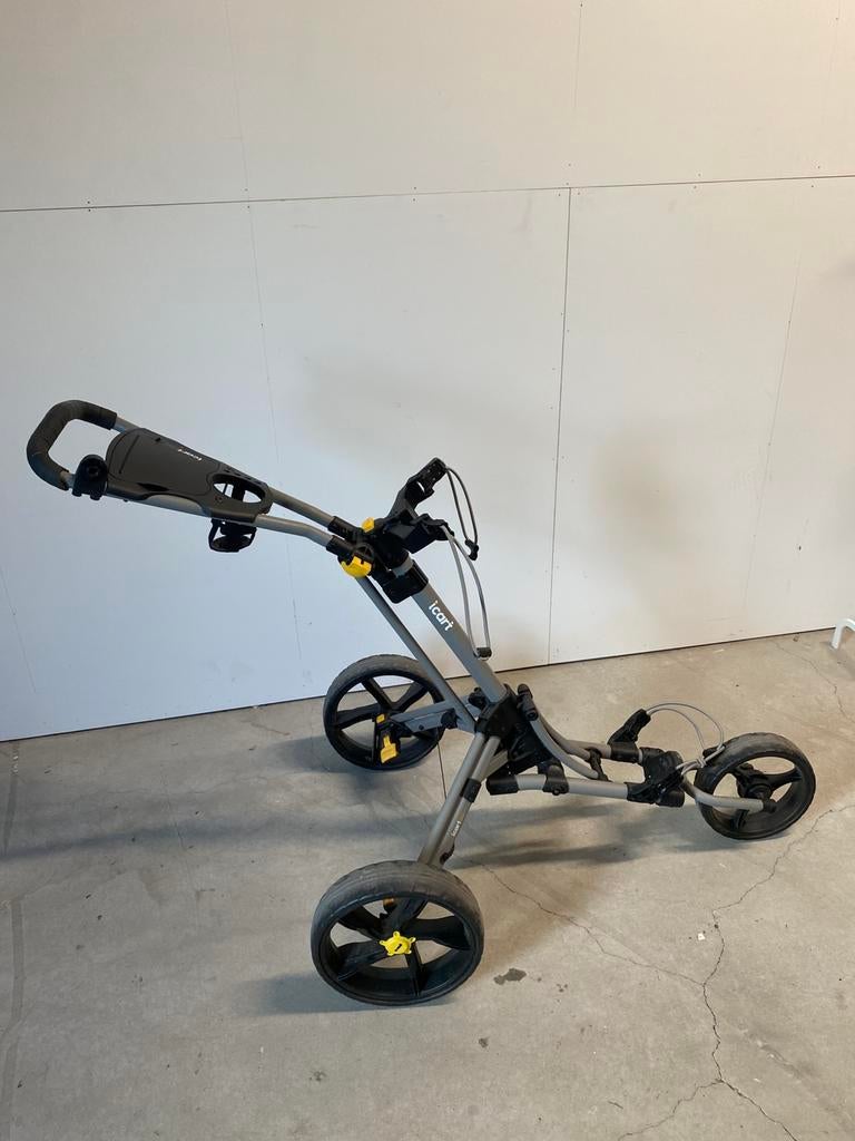 I-Cart / Masters Golf 3-wiel golftrolley €99, Sport en Fitness, Golf, Ophalen, Zo goed als nieuw