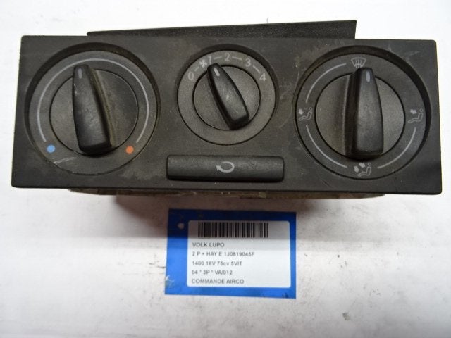 PANNEAU DE COMMANDE CLIMATISATION Lupo (6X1) (1J0819045F), Utilisé, Volkswagen