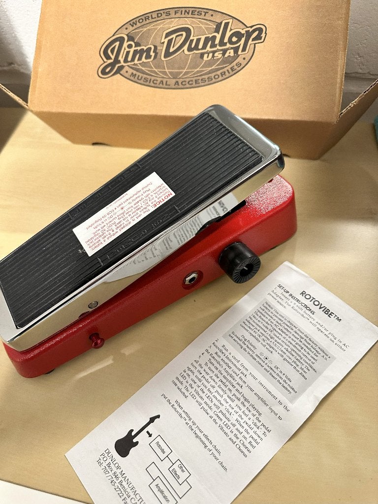 Jim Dunlop Rotovibe iconisch chorus/vibrato, Muziek en Instrumenten, Ophalen, Zo goed als nieuw, Chorus