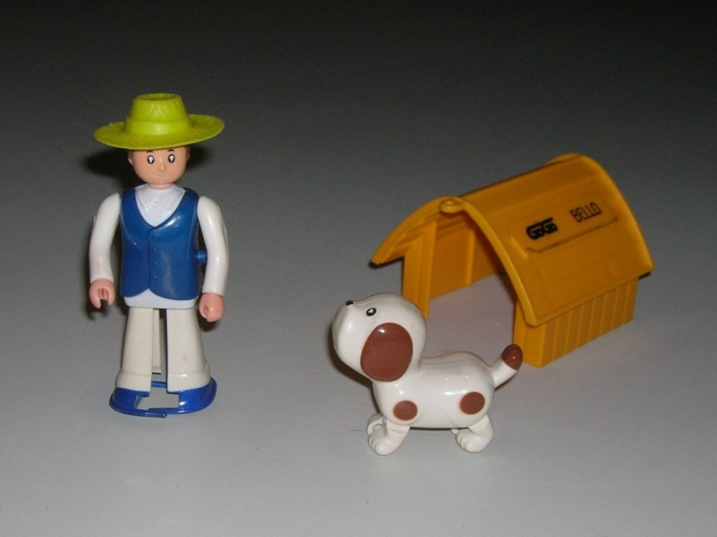 Vintage opwindbaar speelgoed, Ophalen, Zo goed als nieuw
