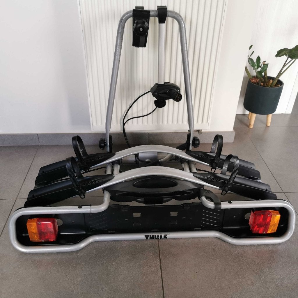 Thule 945 fietsendrager, Autos : Divers, Porte-vélos, Support d'attelage, 2 vélos, Enlèvement