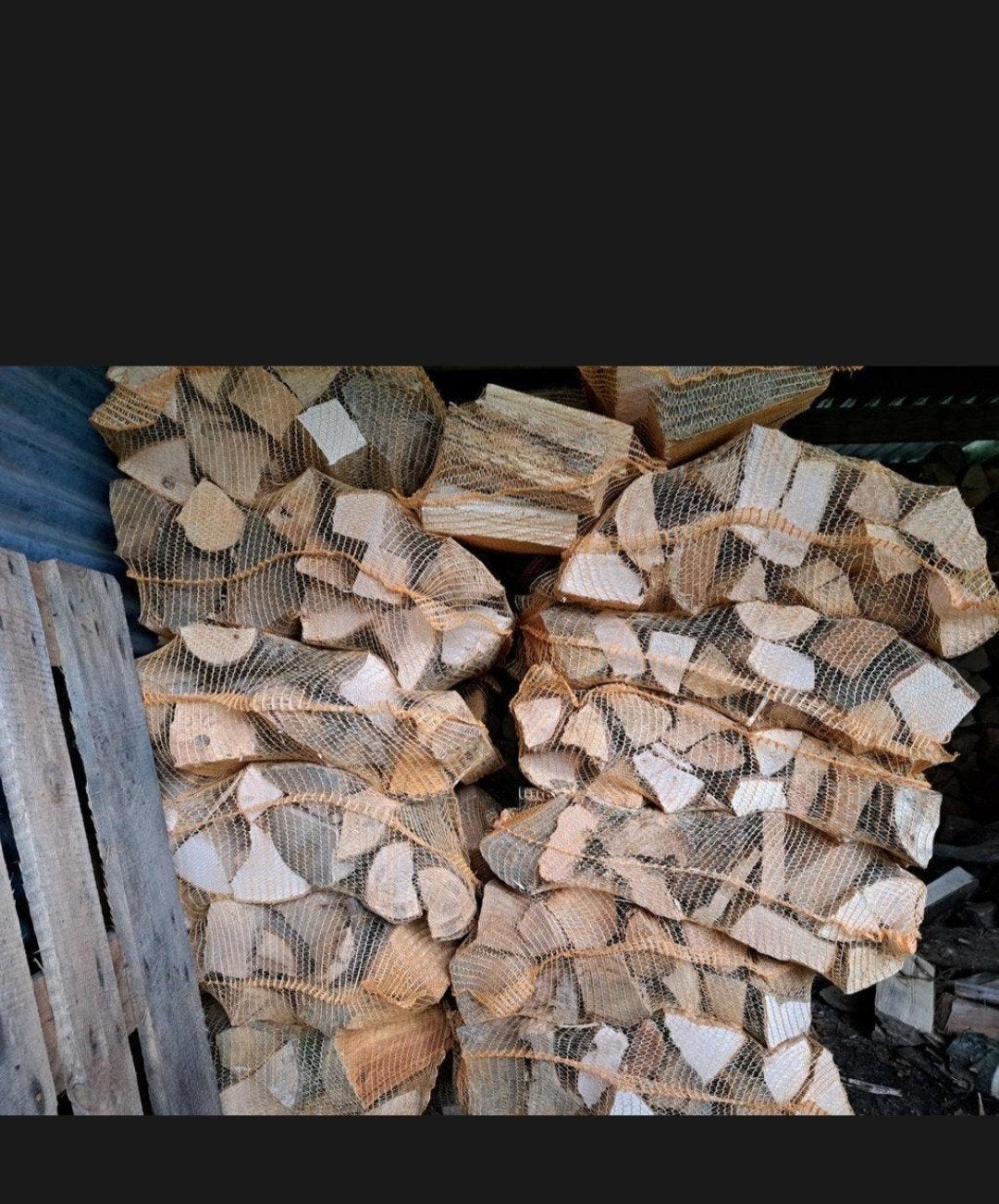 Bois de Chauffage en Sacs, Jardin & Terrasse, Enlèvement, Frêne