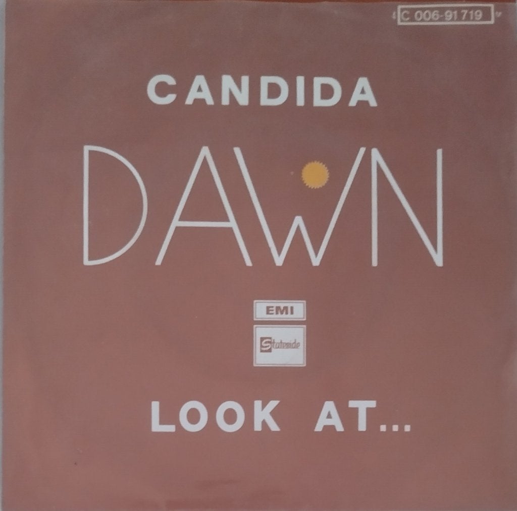 Dawn - Candida, Cd's en Dvd's, Vinyl Singles, Fotohoes, 7 inch, Ophalen of Verzenden, Zo goed als nieuw