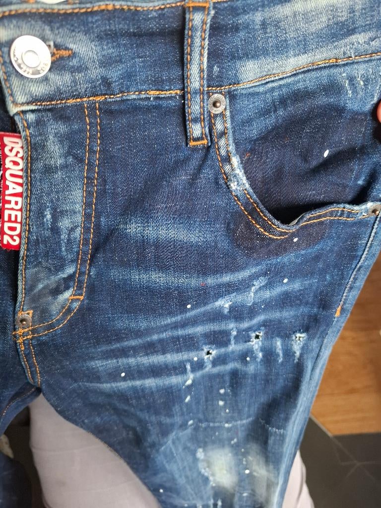 Jean, Kleding | Heren, Spijkerbroeken en Jeans, Ophalen, Dsquared2, Blauw, Nieuw