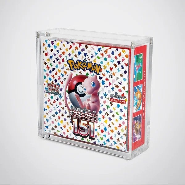 Acryl Acrylic Display Case Japanse Pokémon Boosterbox Large, Enlèvement ou Envoi, Comme neuf, Booster box