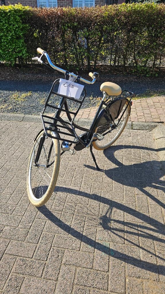 Hollands fiets als nieuw, Ophalen, Terugtraprem, 53 tot 56 cm, Versnellingen