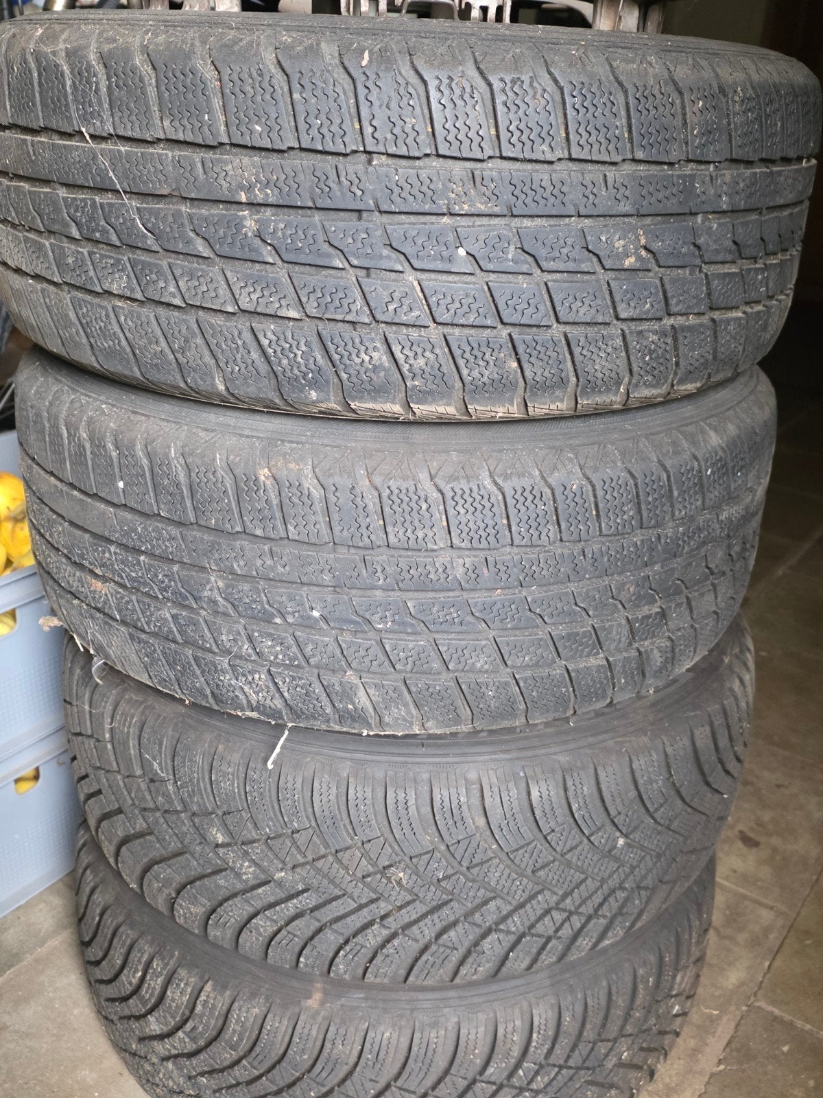 set premium winterbanden, Auto-onderdelen, Ophalen, Overige, 16 inch, Banden en Velgen