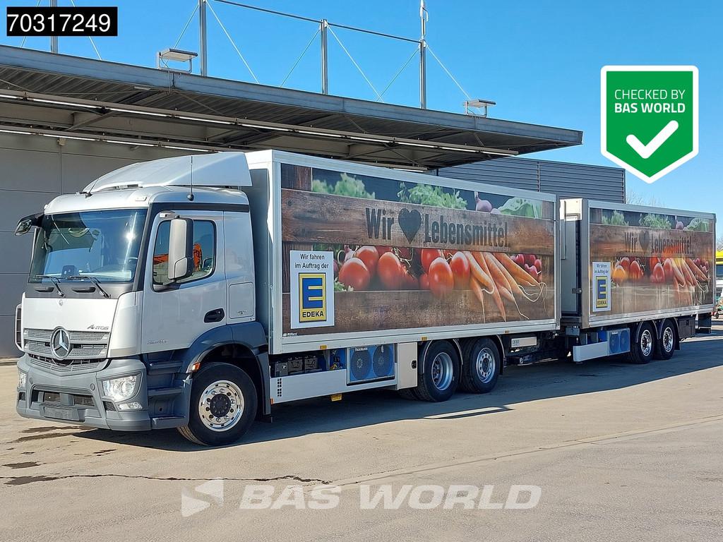 Mercedes Antos 2540 6X2 Combi Frigoblock EK 25U 2000kg Ladeb, Argent ou Gris, Euro 6, Entreprise, Mercedes-Benz